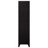 vidaXL Locker Cabinet Black Steel Large Locks Locker Cabinet