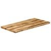 vidaXL Table Top Natural Wood Solid mango wood 39.4x23.6x1.0 in