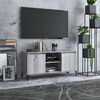 vidaXL TV Cabinet Grey Sonoma Engineered wood TV Cabinet Rectangular
