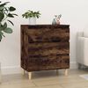 vidaXL Sideboard Smoked oak Engineered wood Medium Sideboard