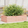 vidaXL Garden Planter Natural wood color Solid Douglas Fir wood