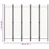 vidaXL 5-Panel Room Divider White 78.7"x70.9"