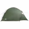 vidaXL Tent Folding Green 370 x 230 x 185 cm Polyester and fibreglass