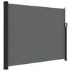vidaXL Retractable Side Awning Anthracite