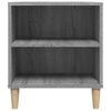 vidaXL TV Cabinet Grey Sonoma Engineered wood Medium TV Cabinet