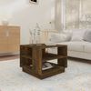 vidaXL Coffee Table Smoked Oak Engineered Wood Medium Coffee Table