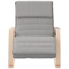 vidaXL Rocking Chair Light Gray