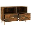 vidaXL TV Cabinet Smoked Oak Engineered Wood TV Cabinet Rectangular