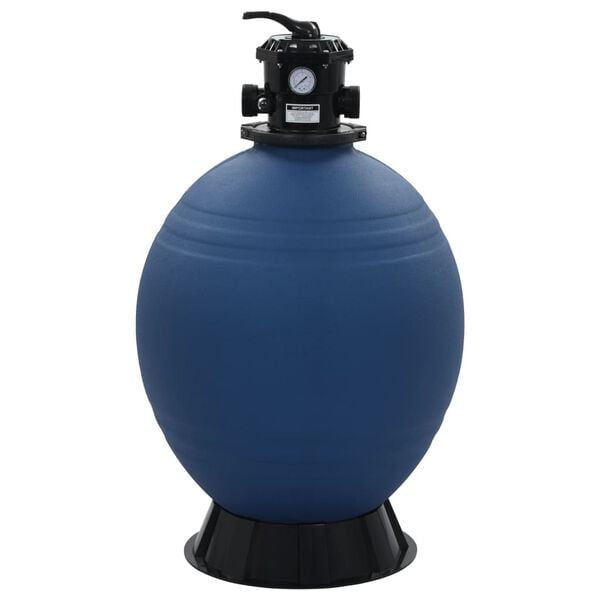 vidaXL Pool Filter Blue High-density polyethylene Large Durable