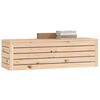 vidaXL Storage Box Natural wood Solid pine wood Standard Storage Box