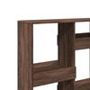 vidaXL Room Divider Brown Oak Engineered Wood 39.4x13.0x53.1 in