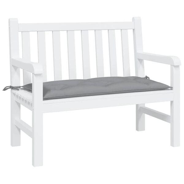vidaXL Garden Bench Cushion Grey Oxford fabric (100% polyester)