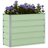 vidaXL Planter Green 39.37 x 15.75 x 29.53 in Steel