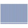 vidaXL Retractable Awning Blue and White 177.17" x 118.11