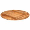 vidaXL Table Top Brown Solid Acacia Wood 31.5 in Sturdy Table Top