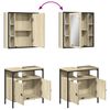 vidaXL Bathroom Furniture Set Sonoma oak