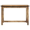 vidaXL Dining Table 43.3"x21.7"x29.5" Solid Wood Mango