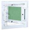 vidaXL Access Panel White 7.9" x 7.9" Aluminium and Plasterboard