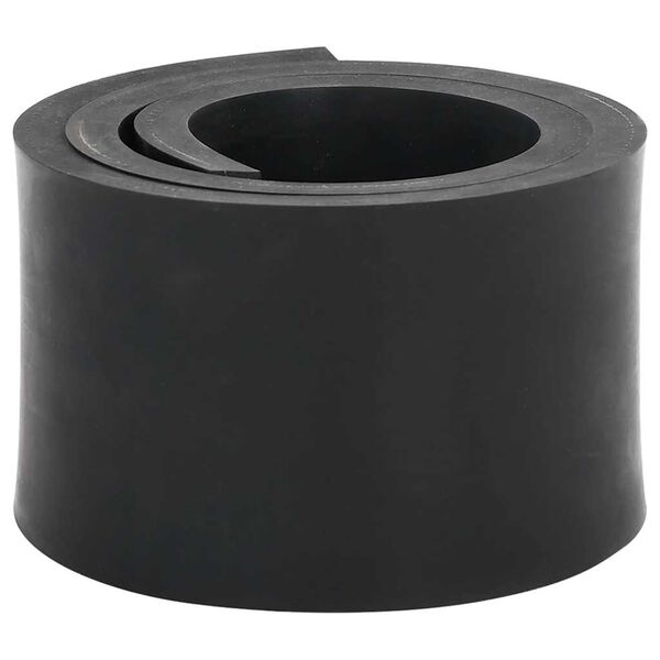 vidaXL Rubber Edge For Snow Plow Black Styrene-butadiene rubber