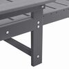 vidaXL Garden Lounge Furniture 2 pcs Light Grey 53 x 195.5 x 30cm