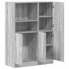 vidaXL Kitchen Cabinet Set Grey Sonoma Engineered Wood