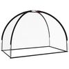 vidaXL Golf Practice Net Black 118.1"x59.1"x82.7" Polyester