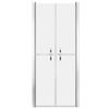 vidaXL Shower Door Frosted ESG 35.8"x74.8"
