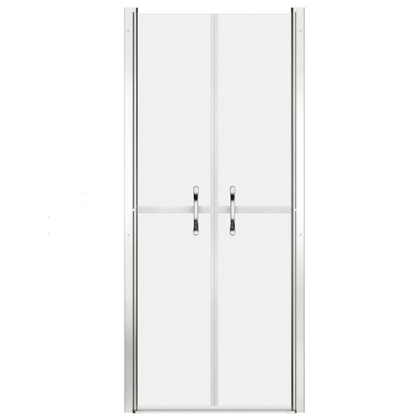 vidaXL Shower Door Frosted ESG 35.8"x74.8"