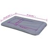 vidaXL Dog Mattress Size XXL Grey