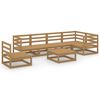 vidaXL Garden Lounge Set Honey brown Solid pine wood