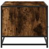 vidaXL Coffee Table Smoked oak Engineered wood, metal Medium