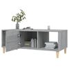 vidaXL Coffee Table Grey Sonoma Engineered wood Medium Coffee Table