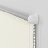 vidaXL Roller Blind Off White 100% polyester, aluminum top rail
