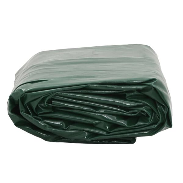 vidaXL Tarpaulin Green 4.9x8.2' 7.11 oz/ft&sup2;