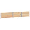 vidaXL Pallet Collars 2 pcs 59.1x39.4" Solid Wood Pine