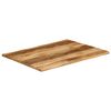 vidaXL Table Top Natural Wood Solid mango wood 35.4 x 31.5 x 1.5 in