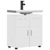 vidaXL Bathroom Cabinet Set with Storage TULUM High Gloss White