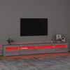 vidaXL TV Cabinet Grey Sonoma Engineered wood Large TV Cabinet