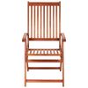 vidaXL Garden Chair Set of 4 Natural Brown Solid acacia wood Medium