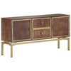 vidaXL Sideboard Honey Brown Solid mango wood Medium Sideboard