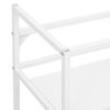 vidaXL Bathroom Washbasin Frame White Powder-coated iron Medium