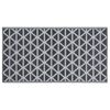 vidaXL Outdoor Carpet Black Polypropylene (PP) 47.2 x 70.9 in Durable