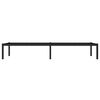vidaXL Metal Bed Frame without Mattress Black 29.5"x74.8"