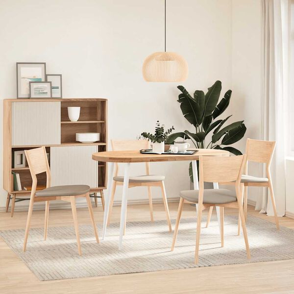 vidaXL Coffee Table Leg White Powder-coated steel Standard