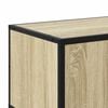 vidaXL TV Cabinet Sonoma oak Engineered wood 39.4 x 13.8 x 16.1 in