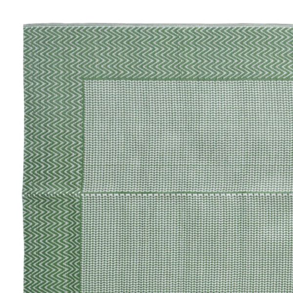 vidaXL Outdoor Rug Green Polypropylene (PP) 74.8 x 114.2 in Pattern