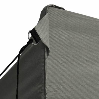 vidaXL Foldable Tent Pop-Up with 4 Side Walls 9.8'x14.8' Anthracite