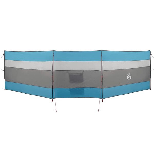vidaXL Camping Windbreak Blue 200.0x51.2" Waterproof