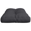 vidaXL Pallet Cushion Black 31.5"x15.7"x4.7" Fabric