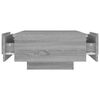 vidaXL Coffee Table Grey Sonoma Engineered Wood 35.4 x 23.6 in Storage